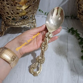 قاشق تزئینی لوکس برنجی