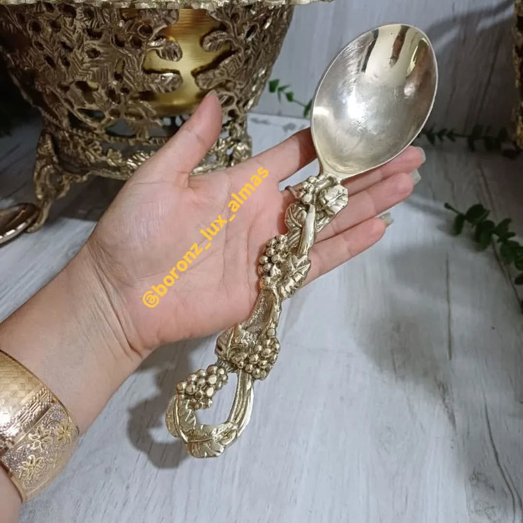 قاشق آجیل برنزی